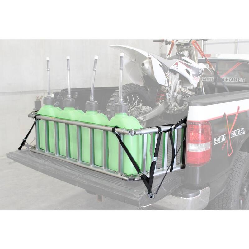 Extreme Max RampXtender Motorcycle Ramp and Tailgate Extender - Aluminum - 5500.4076