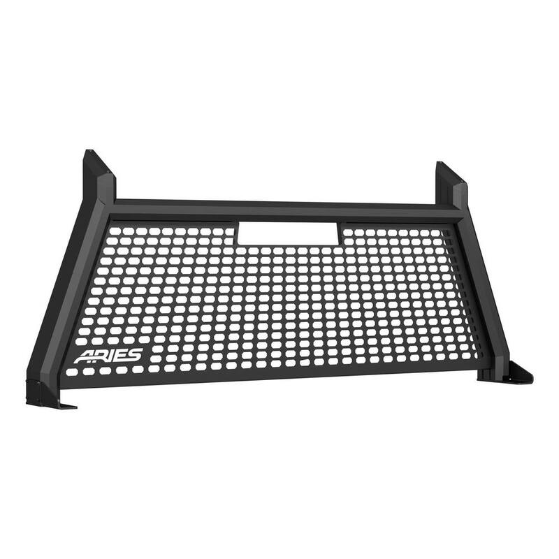 Aries AdvantEDGE Black Aluminum Headache Rack, Select Dodge, Ram 1500, 2500, 3500 - 1110101