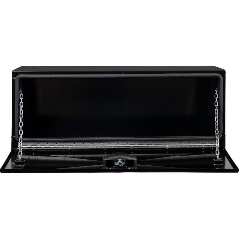 Buyers Products 18 x 18 x 48 in. Pro Series Black Steel Underbody Truck Box - 1752810