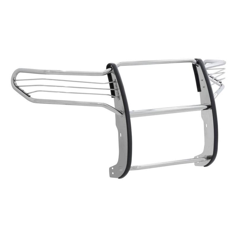 Aries 1-1/2-Inch Polished Stainless Steel Grille Guard, No-Drill, Select Toyota Sequoia, Tundra - 2067-2