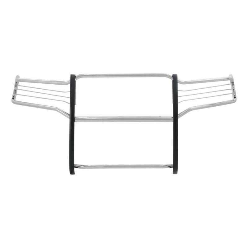 Aries 1-1/2-Inch Polished Stainless Steel Grille Guard, No-Drill, Select Toyota Sequoia, Tundra - 2067-2