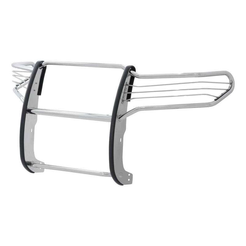 Aries 1-1/2-Inch Polished Stainless Steel Grille Guard, No-Drill, Select Toyota Sequoia, Tundra - 2067-2