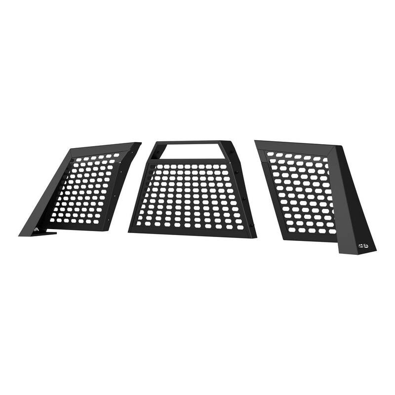Aries Switchback Black Aluminum Headache Rack, Select Ford F-150 - 1110112