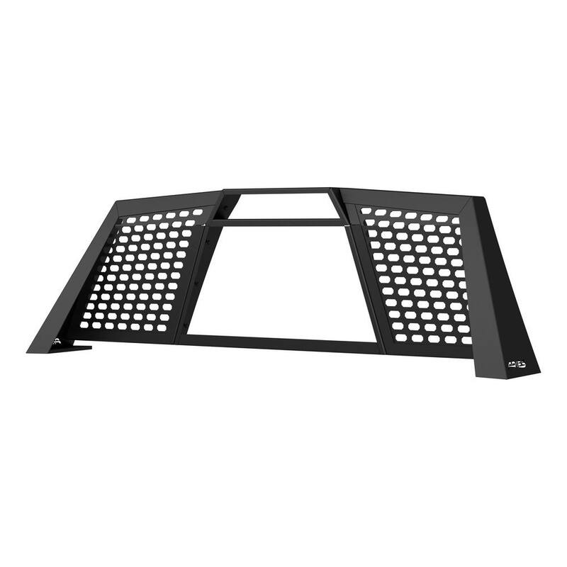 Aries Switchback Black Aluminum Headache Rack, Select Ford F-150 - 1110112