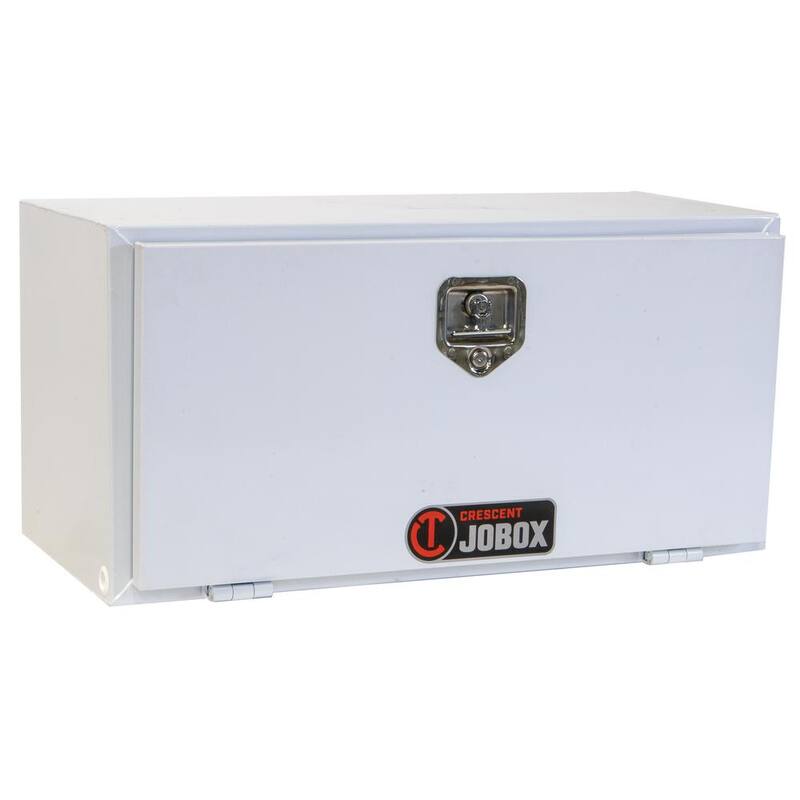 Crescent Jobox 36 in. x 18 in. x 18 in. White Steel Underbody Tool Box - 792980