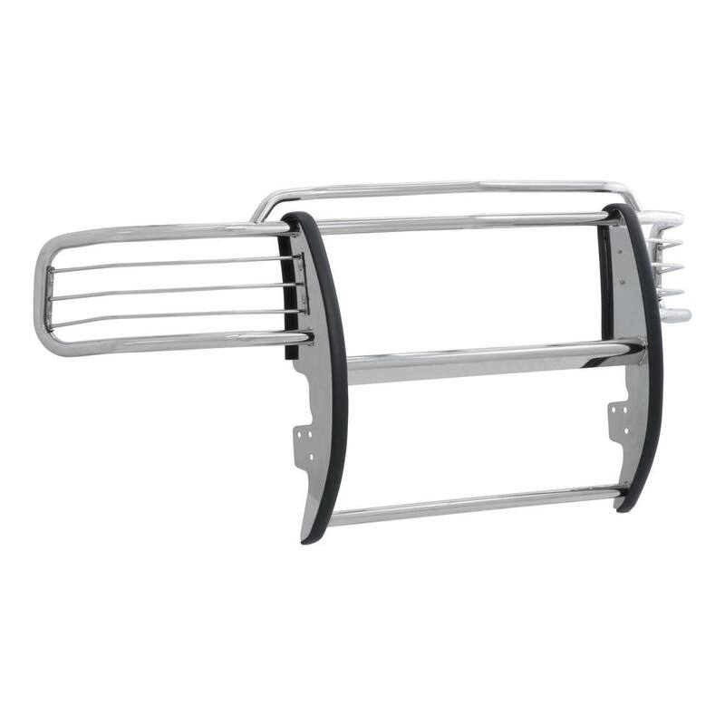 Aries 1-1/2-Inch Polished Stainless Steel Grille Guard, No-Drill, Select Ford Excursion, F-250, F-350 Super Duty - 3045-2