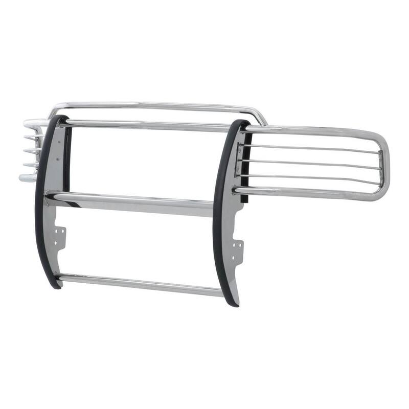 Aries 1-1/2-Inch Polished Stainless Steel Grille Guard, No-Drill, Select Ford Excursion, F-250, F-350 Super Duty - 3045-2