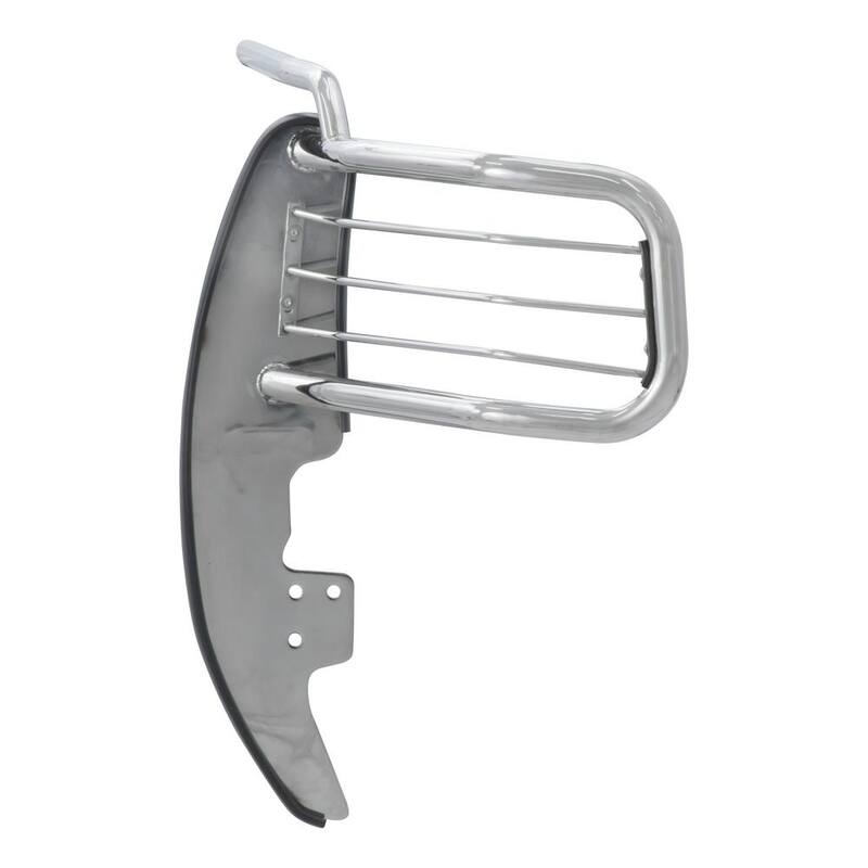Aries 1-1/2-Inch Polished Stainless Steel Grille Guard, No-Drill, Select Ford Excursion, F-250, F-350 Super Duty - 3045-2