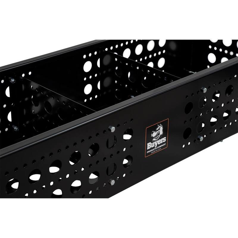 Buyers Products Company Landscape Trailer Utility Tool Storage Basket Rack Organizer - LT44