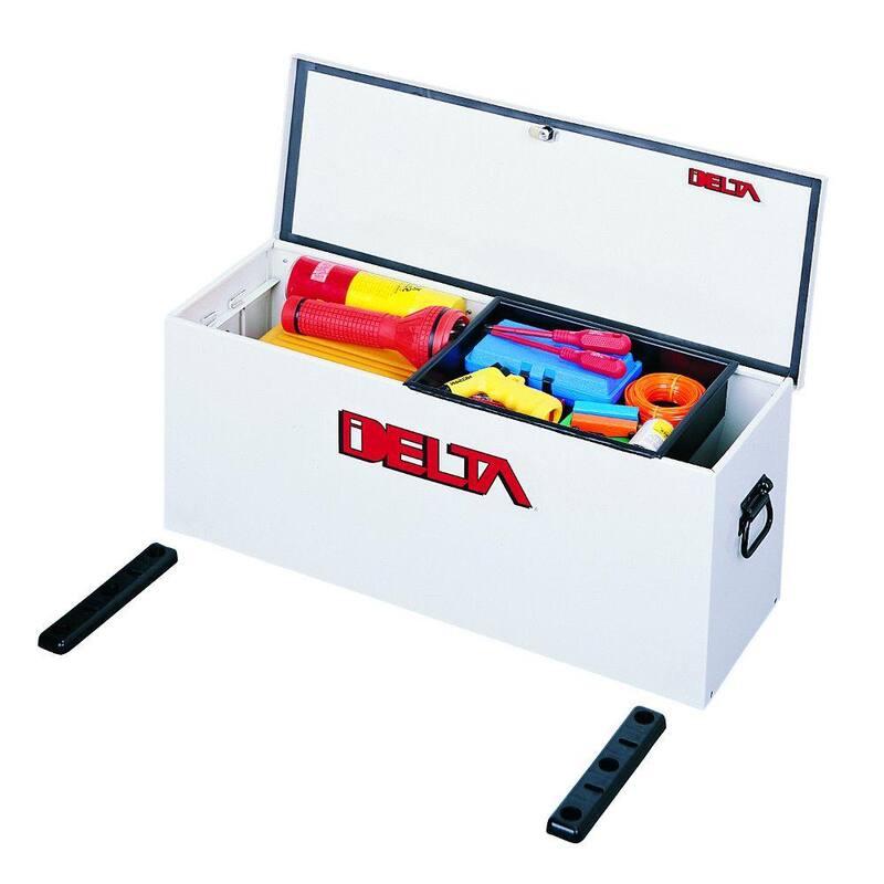 Crescent Jobox 32-5/8 in. Long Steel Portable Lock-Down Hopper Utility Chest - 810000