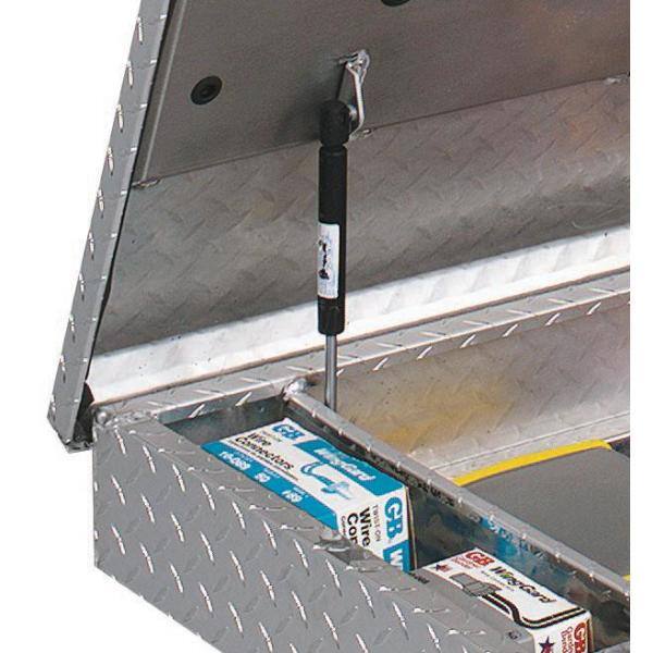 Crescent Jobox 70 in. Diamond Plate Aluminum Fullsize Slimline Crossover Truck Tool Box - 1-311000
