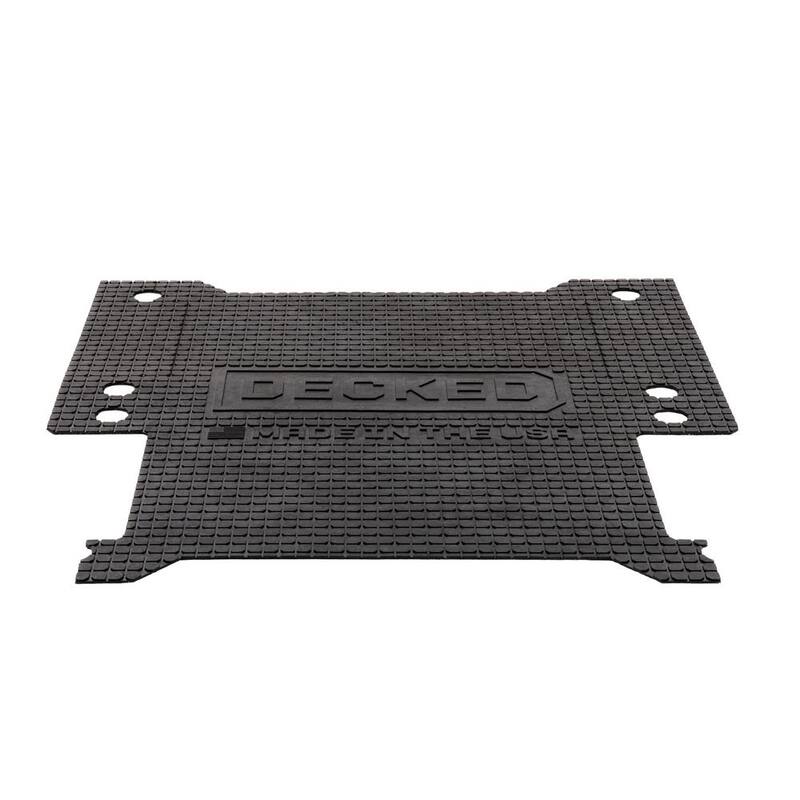DECKED Full-Size Long Battle Mat for Truck Beds and Drawer Systems - A0075-BMXL-BLK
