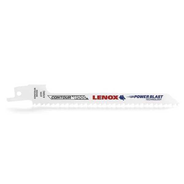 Lenox 6" L x Nail Embedded Wood Cutting Reciprocating Saw Blade - 20556676RC