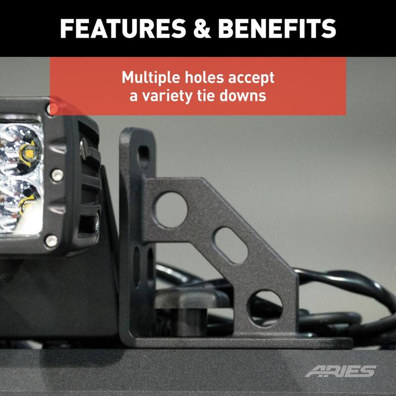Aries AdvantEDGE Headache Rack Tie-Down Anchors - 1110310