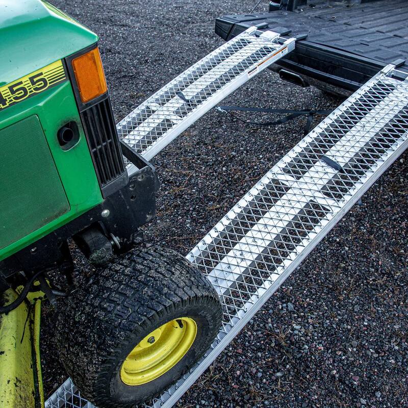 YuTrax 83 in. Extreme Duty Aluminum XL Arch Ramps - TX138