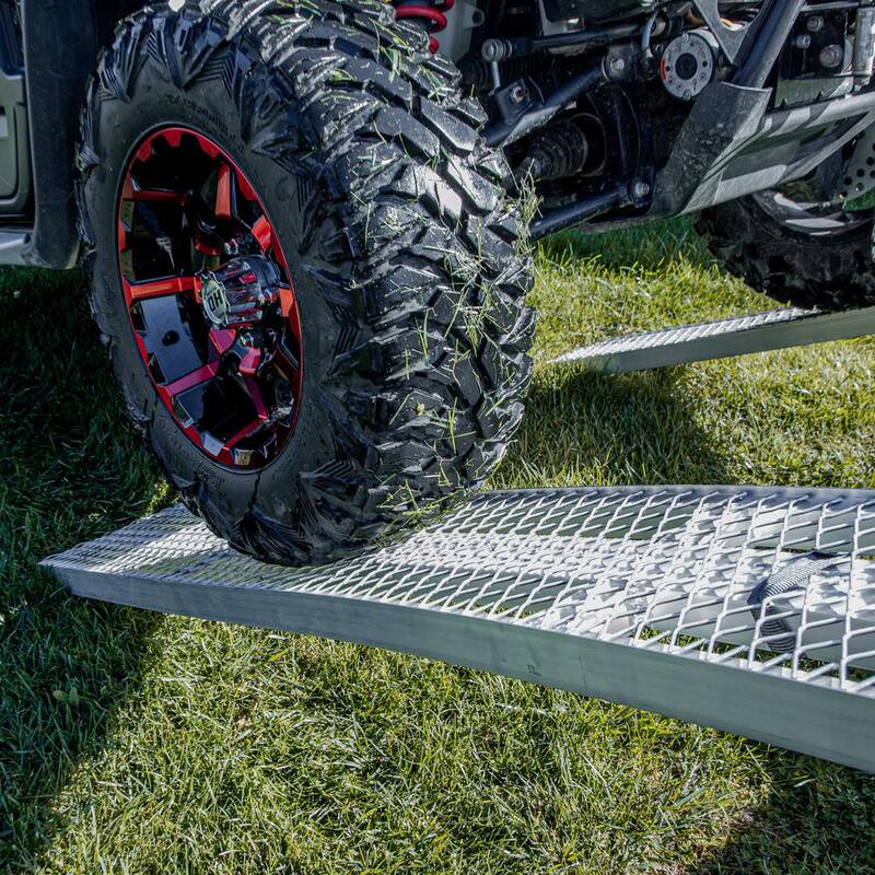 YuTrax 83 in. Extreme Duty Aluminum XL Arch Ramps - TX138