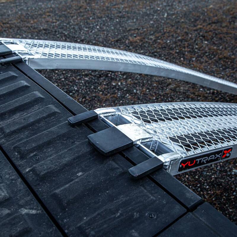 YuTrax 83 in. Extreme Duty Aluminum XL Arch Ramps - TX138