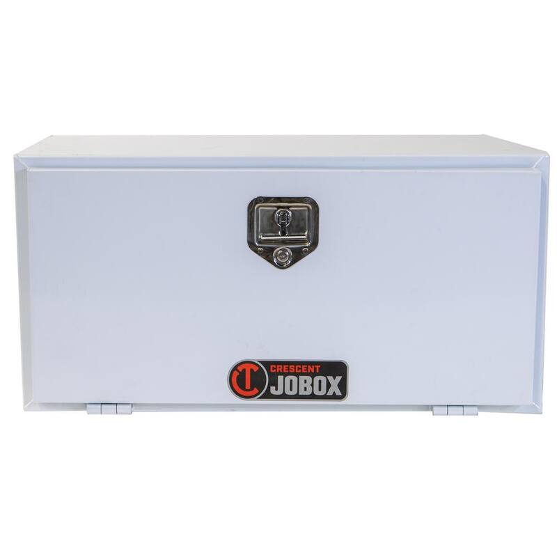Crescent Jobox 60 in. x 18 in. x 18 in. White Steel Underbody Tool Box - 794980