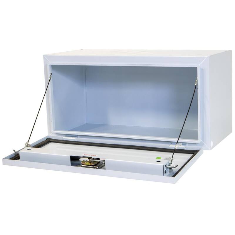 Crescent Jobox 60 in. x 18 in. x 18 in. White Steel Underbody Tool Box - 794980
