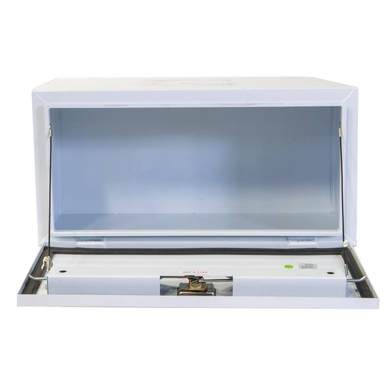 Crescent Jobox 60 in. x 18 in. x 18 in. White Steel Underbody Tool Box - 794980
