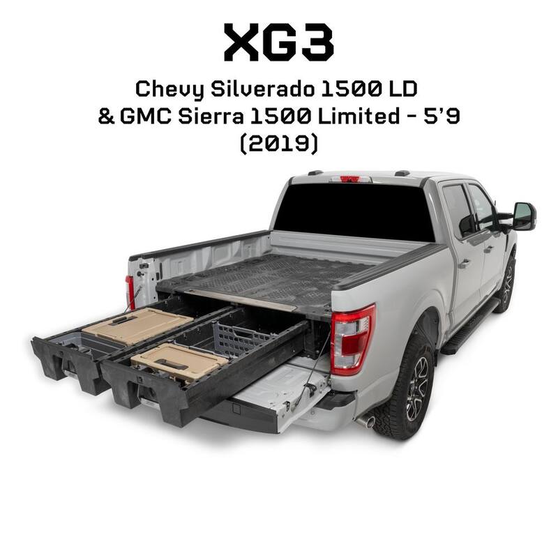 DECKED 5 ft. 9 in. Pick Up Truck Storage System for GM Sierra or Silverado Classic (2007 - 2018) - XG3