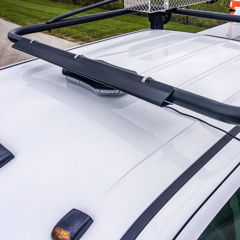Buyers Products Company 40 in. Ladder Rack Wind Deflector Kit - 1501193