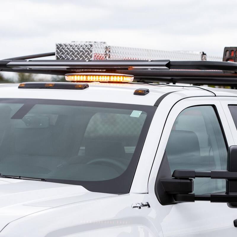 Buyers Products Company 40 in. Ladder Rack Wind Deflector Kit - 1501193