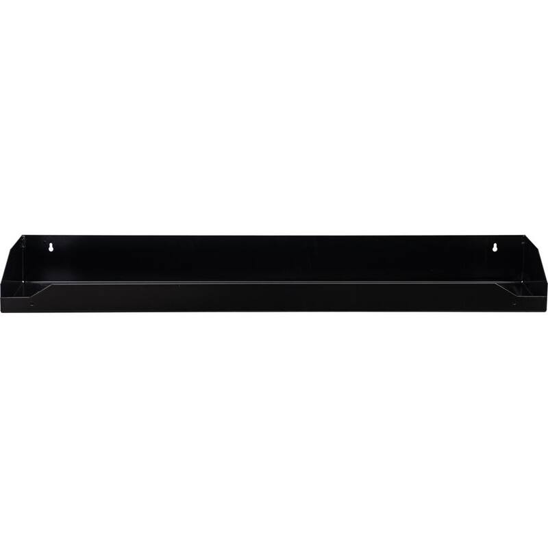 Buyers Products Company 43 in. 1-Compartment Topsider Truck Tool Cabinet Shelf Tray for a 88 in. Box in Black - 1702950TRAY
