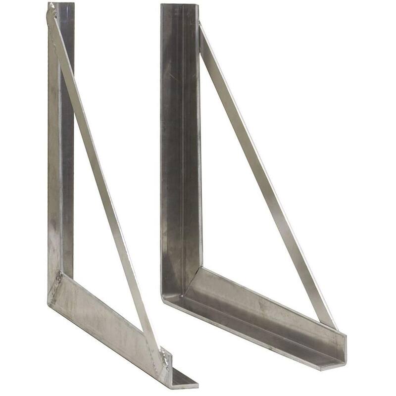 Buyers Products Company 18 in. Aluminum Tool Box Mounting Bracket Kit - 1701030