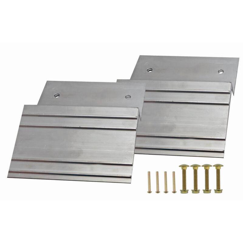 Erickson 7.25 in. Aluminum Ramp Plates - 07400
