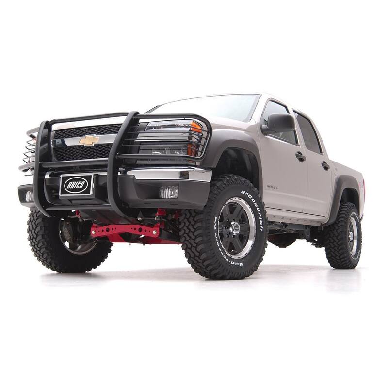 Aries 1-1/2-Inch Black Steel Grille Guard, No-Drill, Select Chevrolet Colorado, GMC Canyon - 4080