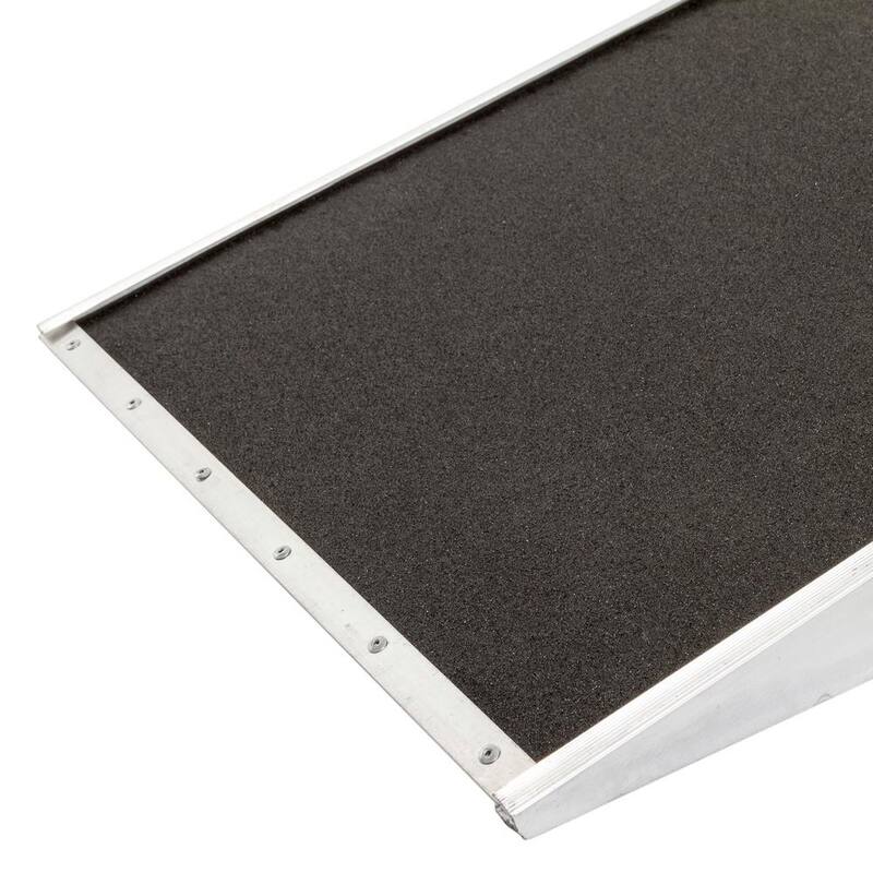 Lucky Dog 6 ft. Lightweight Extra Wide Folding Aluminum Pet Ramp - DR-06XW