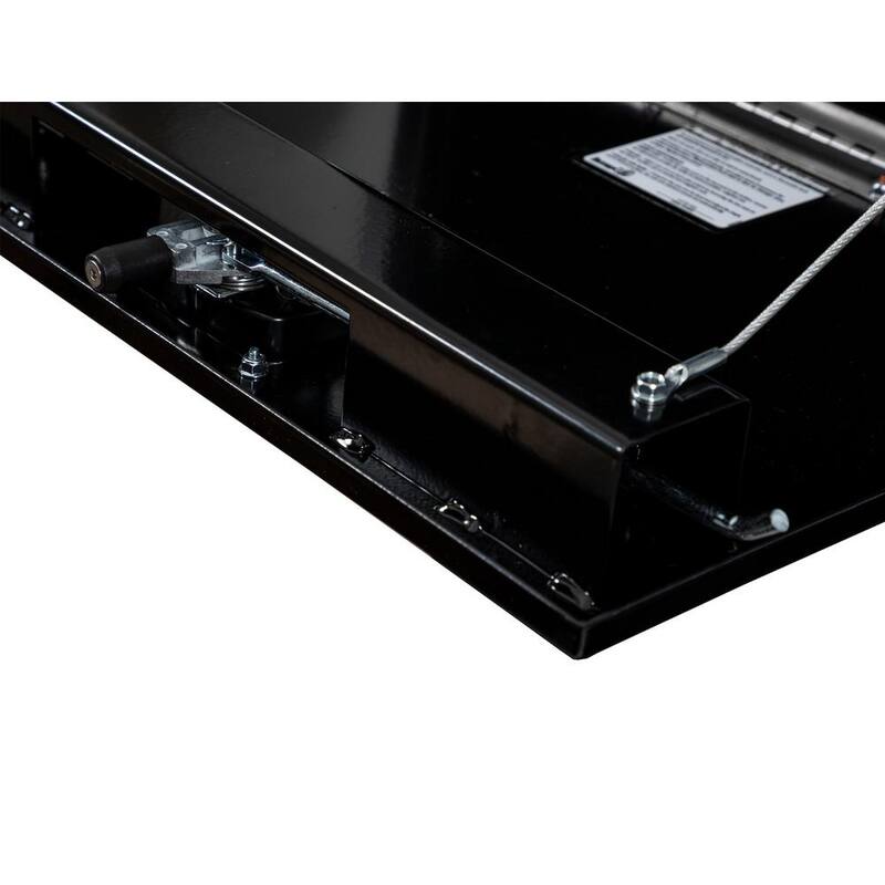 Buyers Products Company 24 in. x 24 in. x 36 in. Gloss Black Steel Underbody Truck Tool Box - 1734305