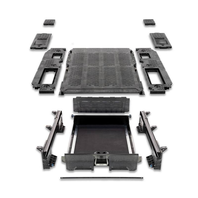 DECKED 5 ft. 2 in. Bed Length Pick Up Truck Storage System for GMC Canyon and Chevrolet Colorado (2015-2022) - YG3