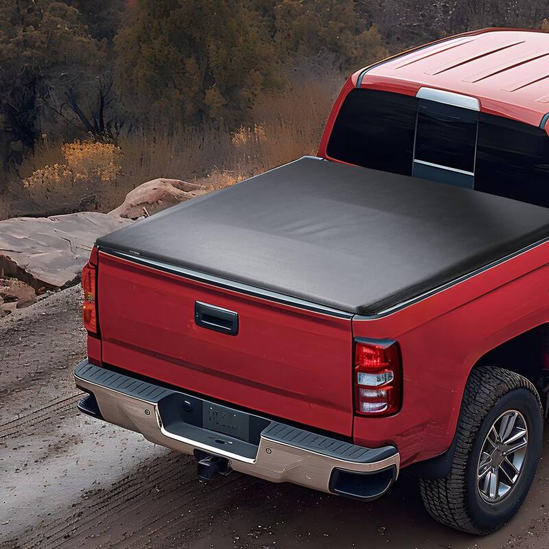 VEVOR Truck Bed Cover Roll Up Truck Bed Tonneau Cover Compatible with 2014-2024 Chevy Silverado/GMC Sierra 1500 - JQSKCHBXGJQSXY6WBV0