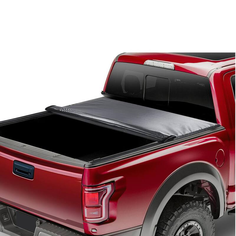 VEVOR Truck Bed Cover Roll Up Truck Bed Tonneau Cover Compatible with 2014-2024 Chevy Silverado/GMC Sierra 1500 - JQSKCHBXGJQSXY6WBV0