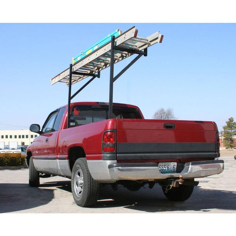 PRO-SERIES Heavy-Duty Single Sided Ladder Rack for Trucks - 806410