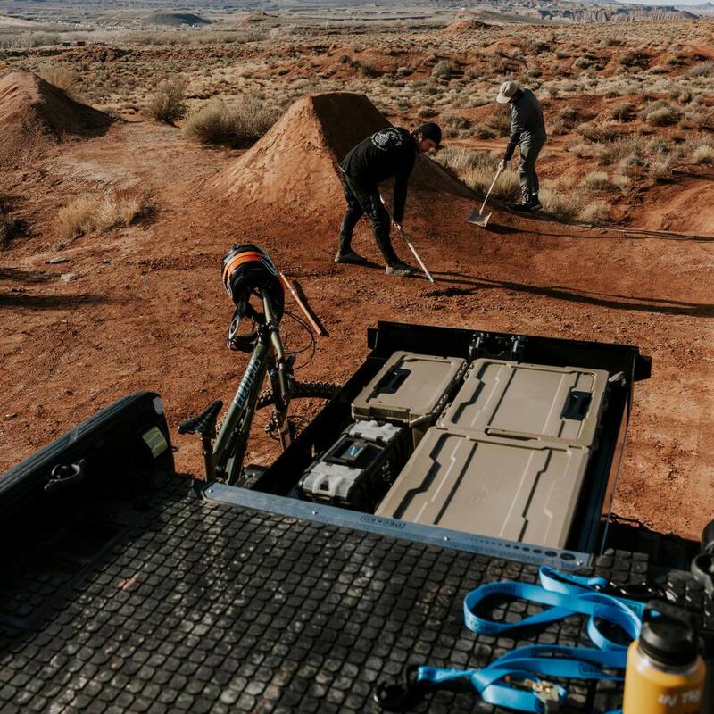 DECKED Full-Size Short Battle Mat for Truck Beds and Drawer Systems - A0076-BMXS-BLK
