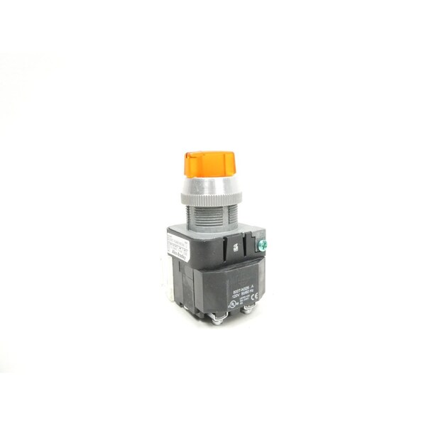 Interruptor selector iluminado de 3 posiciones Allen Bradley 120V-Ac - 00T-16JA91KB7AX