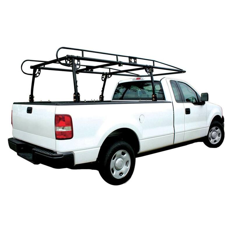 PRO-SERIES 800 lbs. Capacity Heavy-Duty Full Size Truck Rack with Adjustable Over-Cab Design - 806427