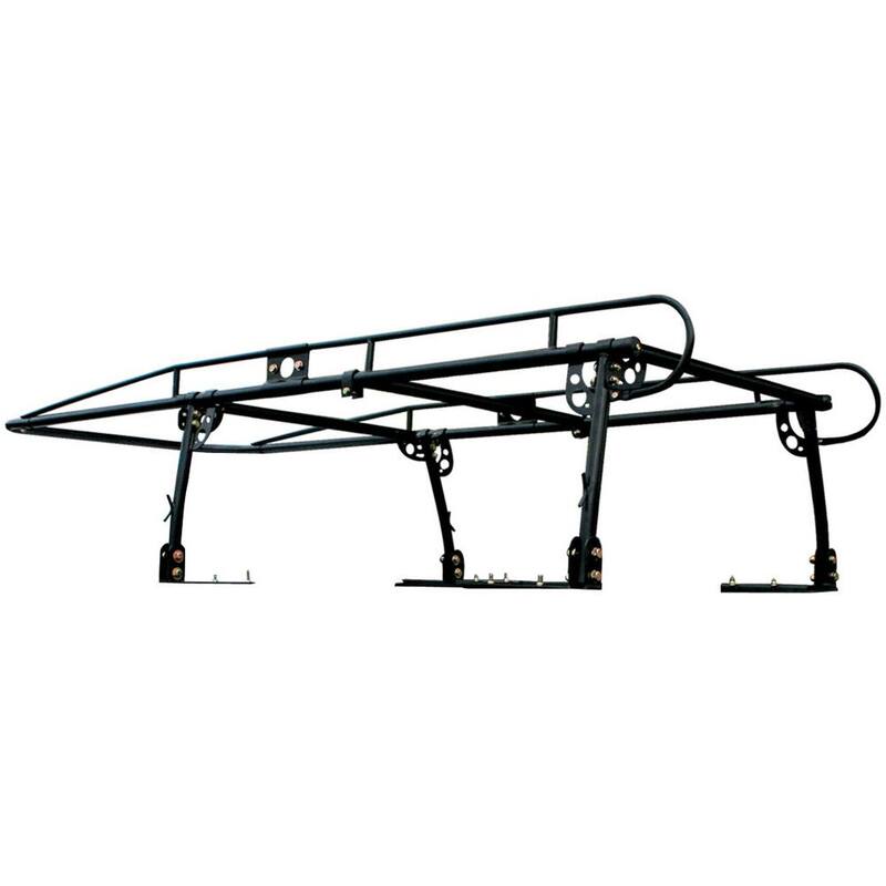 PRO-SERIES 800 lbs. Capacity Heavy-Duty Full Size Truck Rack with Adjustable Over-Cab Design - 806427