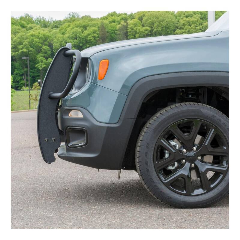 Aries Pro Series Black Steel Grille Guard, No-Drill, Select Jeep Renegade - P1055