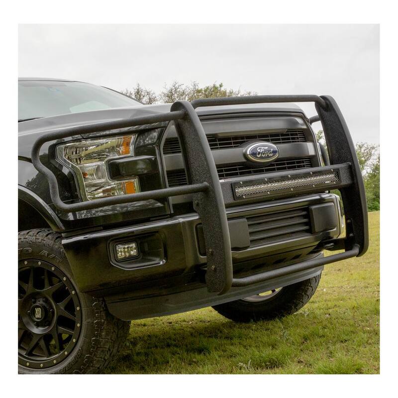 Aries Pro Series Black Steel Grille Guard, No-Drill, Select Ford F-150 - P3066