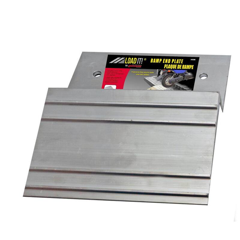 Erickson 2 in. x 8 in. 750 lbs. Rated Aluminum Ramp Plate - 07200
