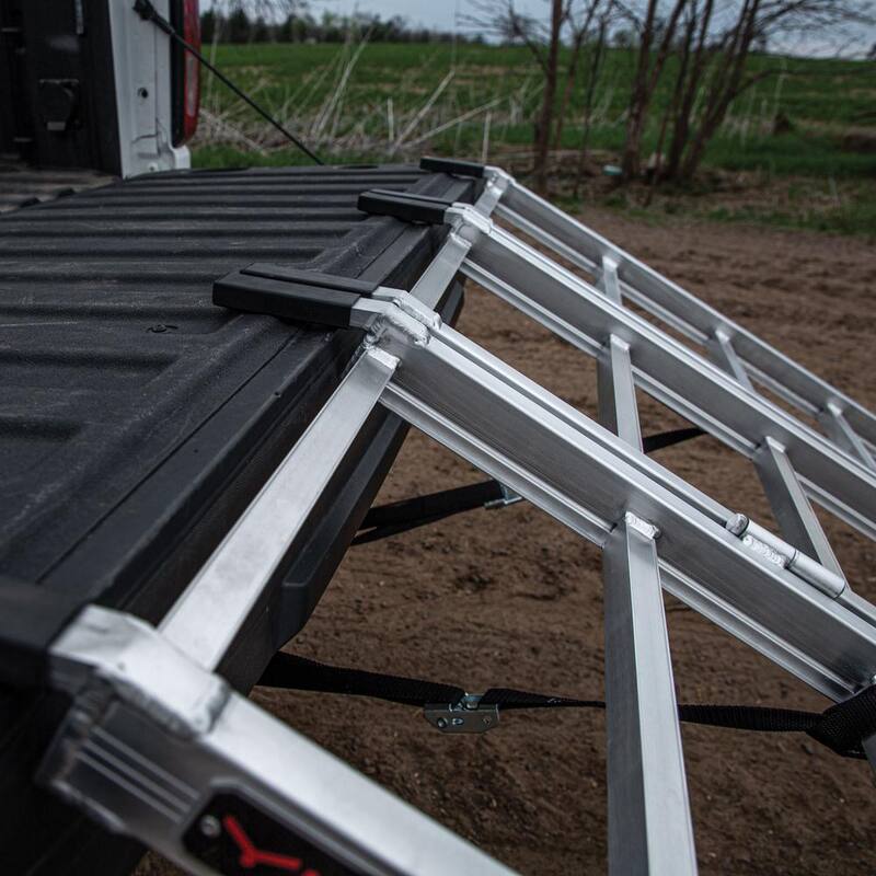 YuTrax Tri-Fold XL Aluminum ATV Ramp - TX104