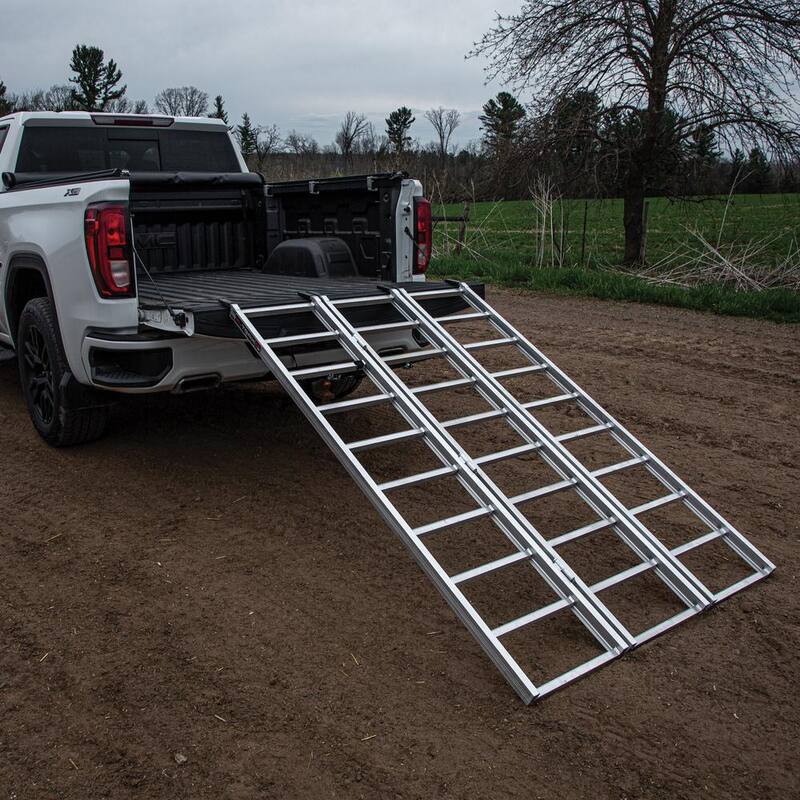 YuTrax Tri-Fold XL Aluminum ATV Ramp - TX104