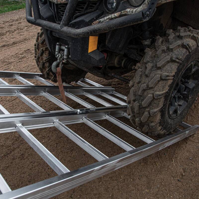 YuTrax Tri-Fold XL Aluminum ATV Ramp - TX104