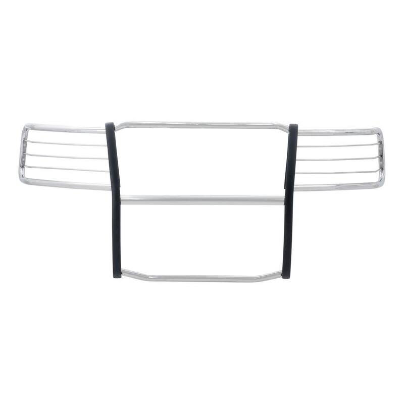 Aries 1-1/2-Inch Polished Stainless Steel Grille Guard, No-Drill, Select Chevrolet Silverado 1500 - 4068-2