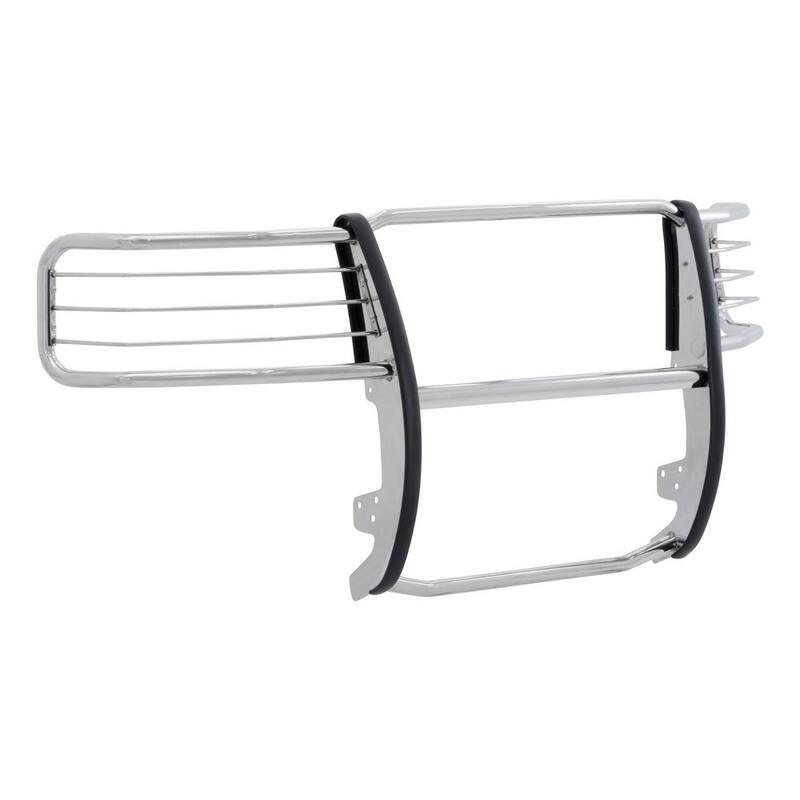 Aries 1-1/2-Inch Polished Stainless Steel Grille Guard, No-Drill, Select Chevrolet Silverado 1500 - 4068-2