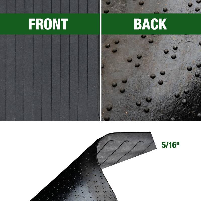 Boomerang RUBBER, INC Truck Bed Utility Mat Cargo Liner for Ford Maverick, 4 ft. 5 in. Bed, 2022-2025 - TM681BAGGED